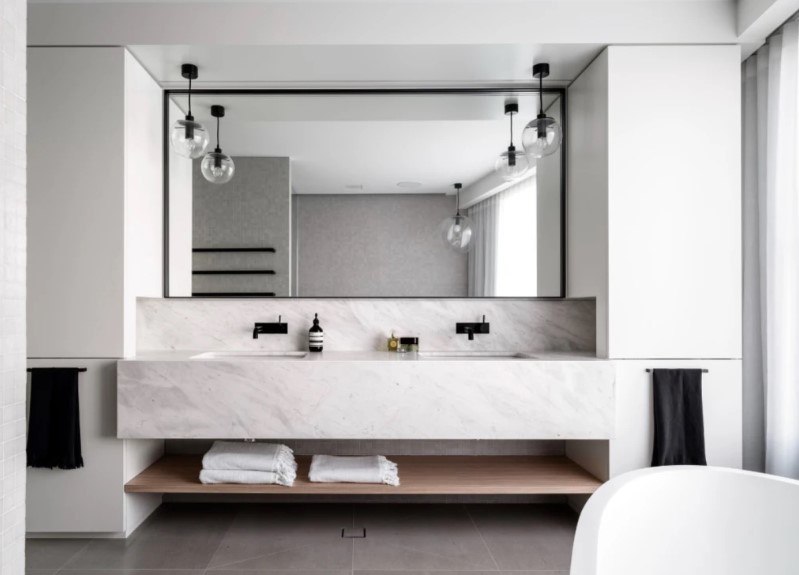 Bathroom Remodeling service provided by New Dawn Construction Los Angeles